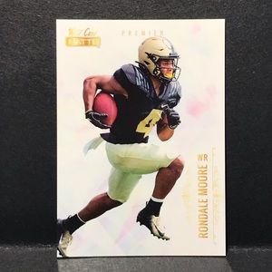 2021 Wild Card Matte White #MBC-41 RONDALE MOORE RC Purdue Boilermakers Rookie